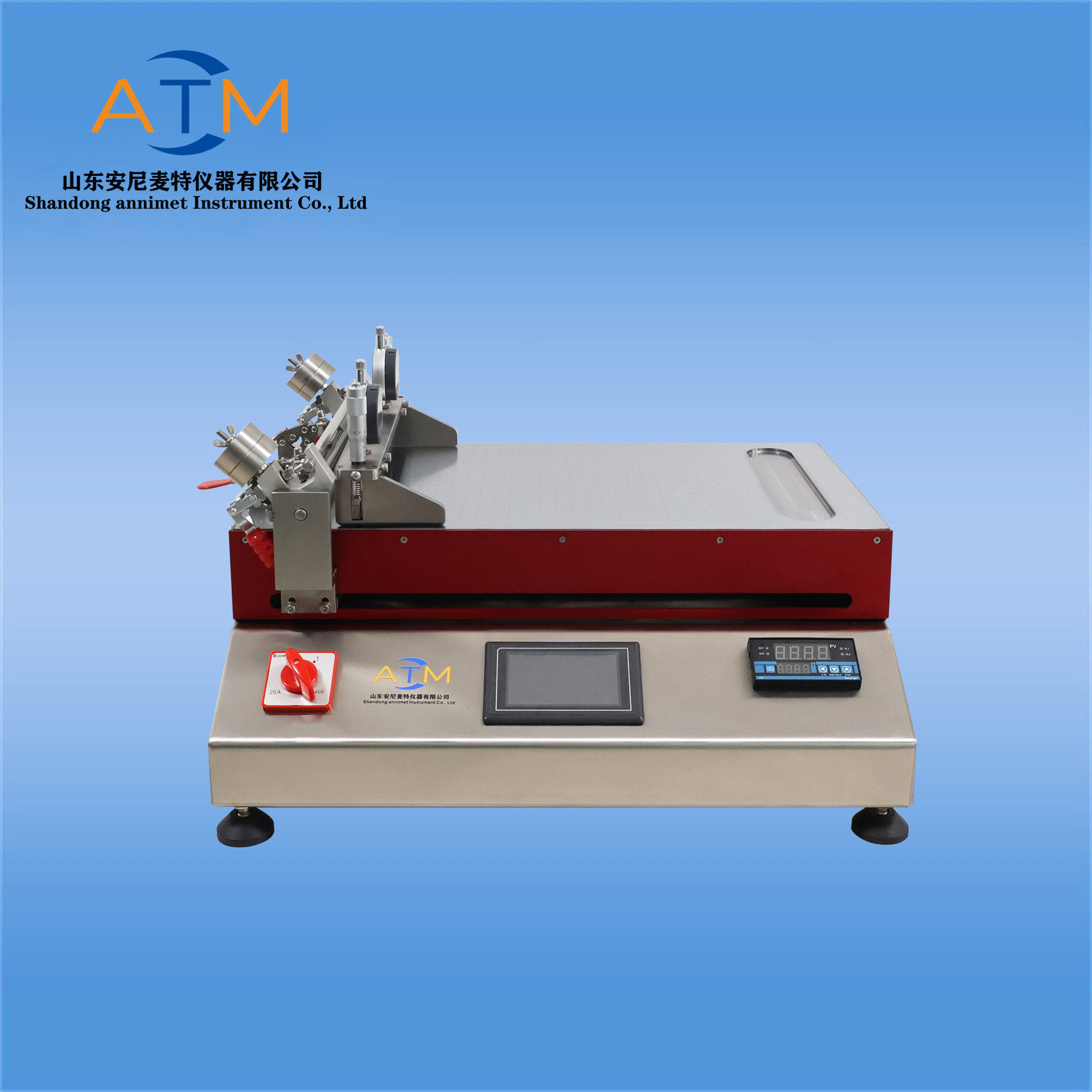  涂料油漆用線(xiàn)棒涂布試驗(yàn)機(jī) 
